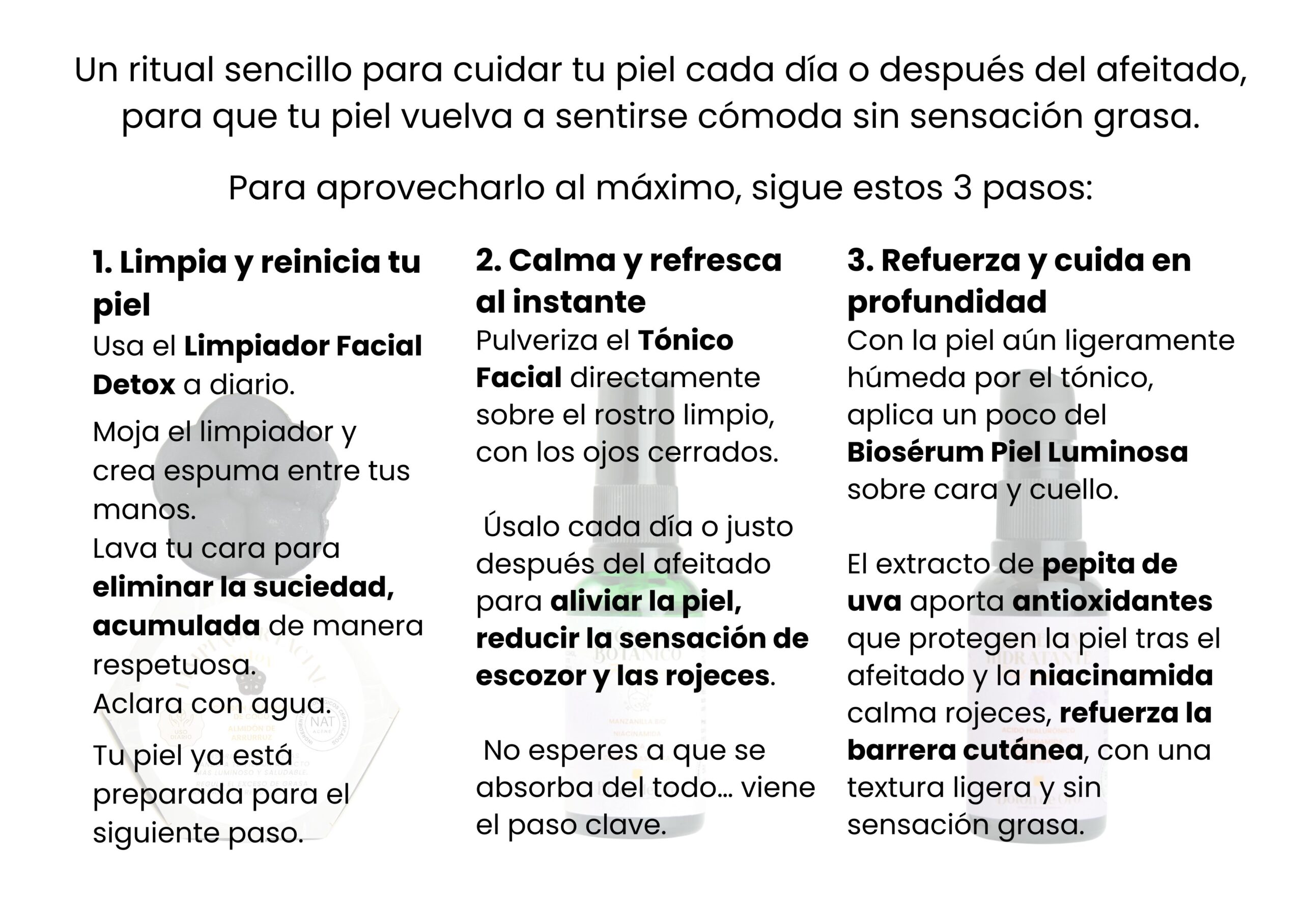 Pack Él, piel en calma - Imagen 3